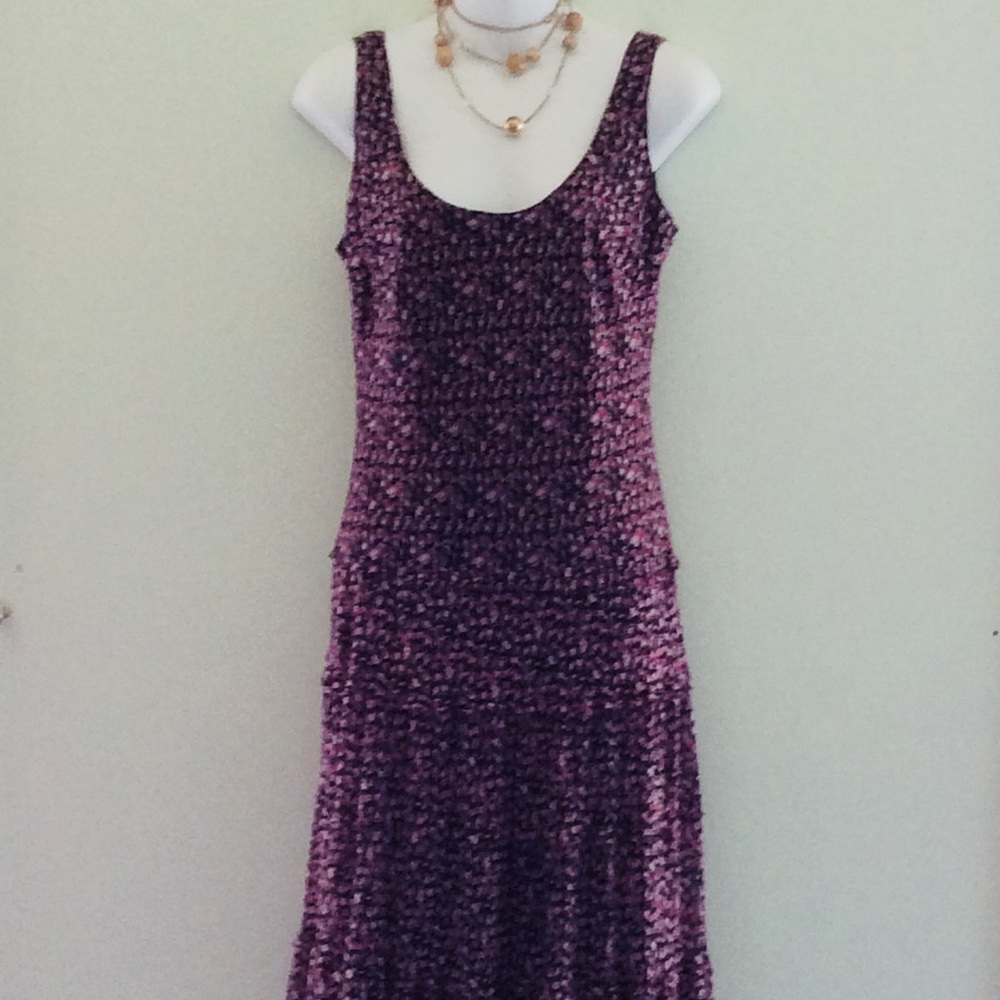 Jones New York Maxi Sleeveless, Ruffled Dress